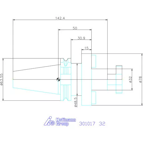 Holex Marófej befogó Forma ADB 32 mm