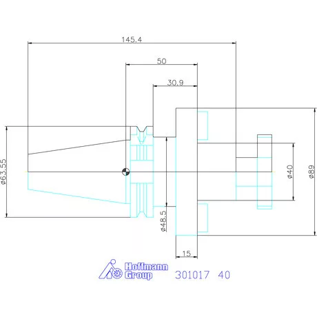 Holex Marófej befogó Forma ADB 40 mm