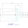 Marófej befogó Forma ADB, hűtőcsatorna furattal 16 mm