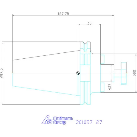 Holex Marófej befogó Forma ADB 27 mm