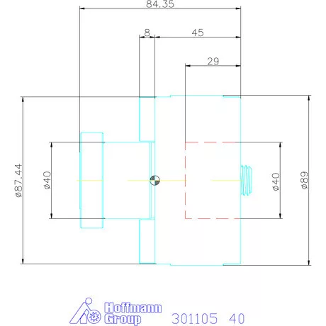 Holex Marófej hosszabbító Rövid 40 mm