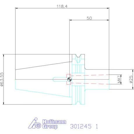Holex Szűkítőpersely MK-szárhoz Forma ADB 1