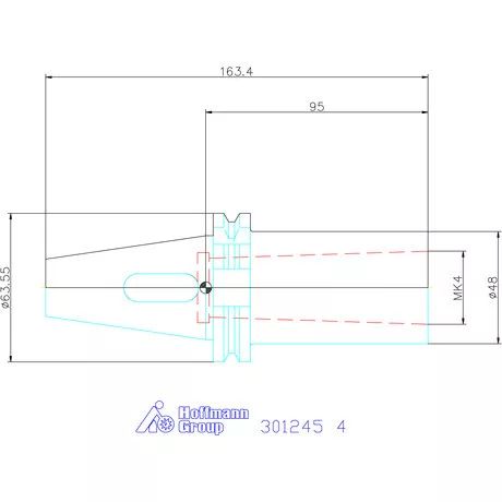 Holex Szűkítőpersely MK-szárhoz Forma ADB 4