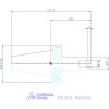 Szerszámbefogó becsavarozható maróhoz menettel  M12X50