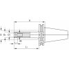 Szerszámbefogó becsavarozható maróhoz menettel  M10X150
