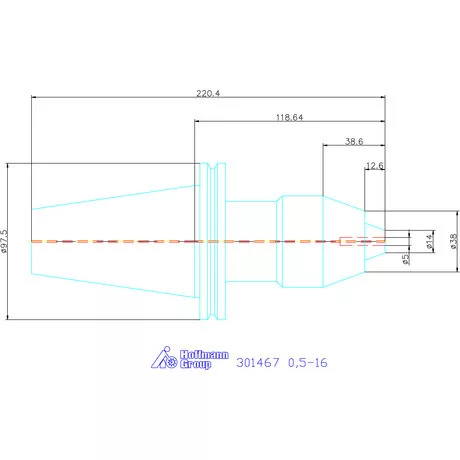 Rövid fúrótokmány AD/B alak 0,5-16 mm