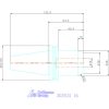 Hidroplasztikus szerszámbefogó rövid, HT kivitel, hűtőcsatorna furatokkal 16 mm