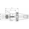 Hidroplasztikus szerszámtartó BASIC rövid, karcsú, ADB alak 12 mm