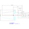 Hidroplasztikus szerszámtartó BASIC rövid, karcsú, Form ADB 12 mm