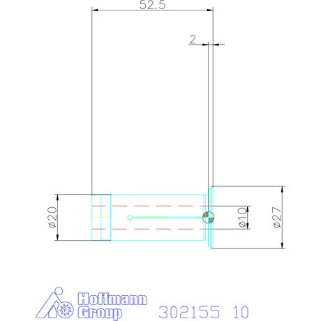 Garant Hasított közpersely Hűtéssel 10 mm