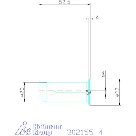 Garant Hasított közpersely Hűtéssel 4 mm