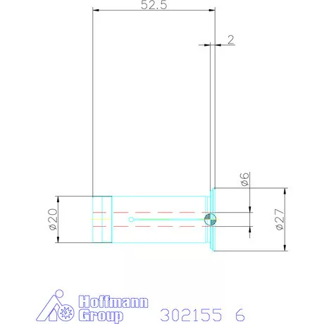 Garant Hasított közpersely Hűtéssel 6 mm