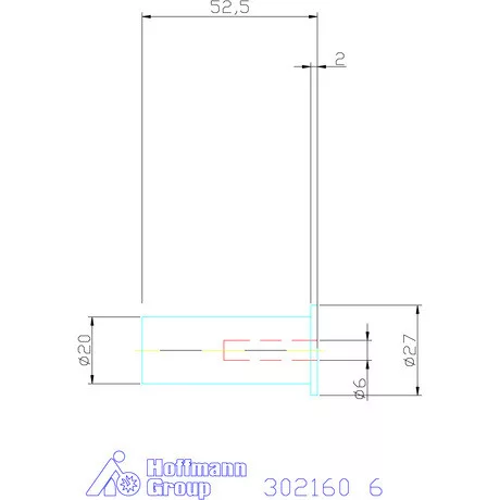 Hasított közpersely tömített 6 mm