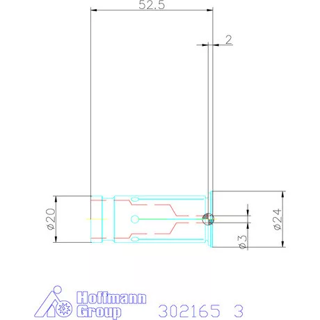 Schunk Hasított közpersely tömített 3 mm