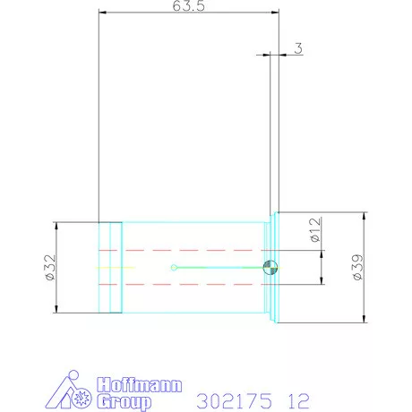 Garant Hasított közpersely Hűtéssel 12 mm