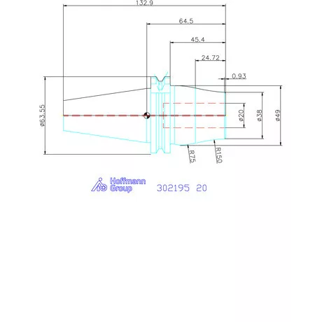 Garant Performance hidroplasztikus befogó Master Chuck 20 mm