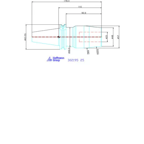 Garant Performance hidroplasztikus befogó Master Chuck 25 mm