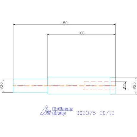Wte Hidroplasztikus hosszabbító 20/12 mm