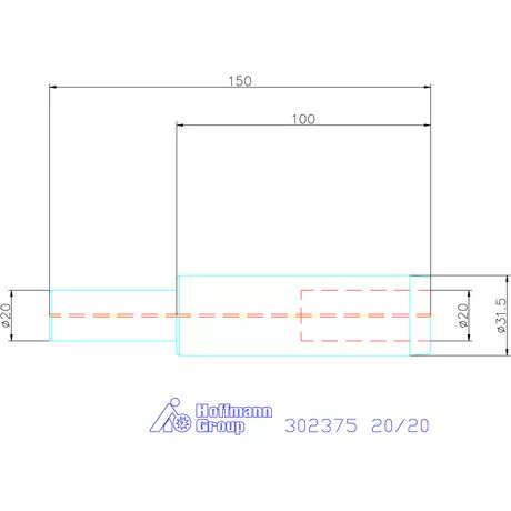 Wte Hidroplasztikus hosszabbító 20/20 mm