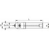 Garant MicroClamp fúró befogó hengeres, L = 100 0,2-3
