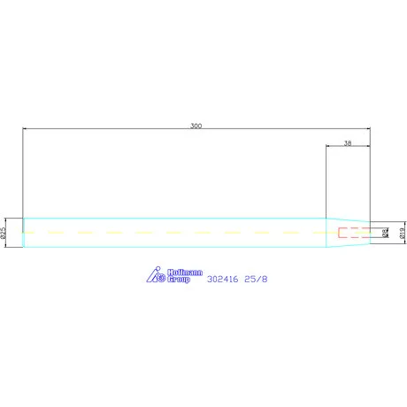 Garant Zsugorbefogó hosszabbító 4,5° hosszbeállító csavar nélkül 25/8 mm