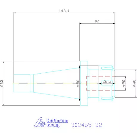 Eroglu ER szorítópatronos befogó 32