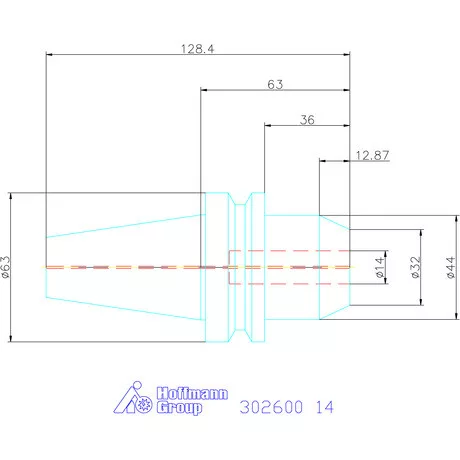 Eroglu Menesztőlapos befogó ADB alak 14 mm