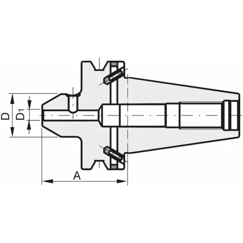 Eroglu Menesztőlapos befogó ADB alak 10 mm
