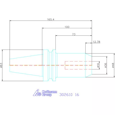 Eroglu Menesztőlapos befogó ADB alak 16 mm