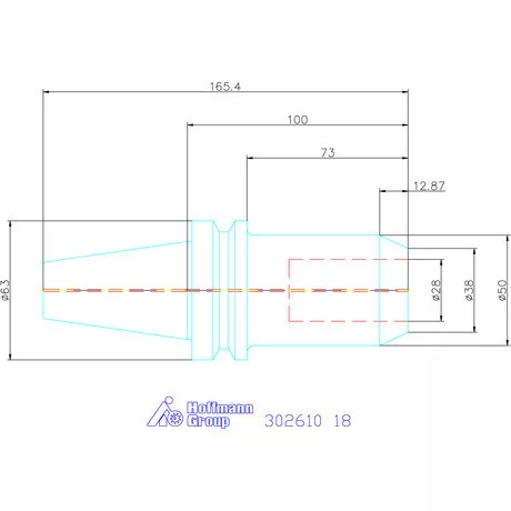 Eroglu Menesztőlapos befogó ADB alak 18 mm