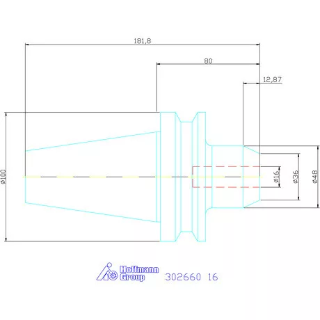 Eroglu Menesztőlapos befogó ADB alak 16 mm