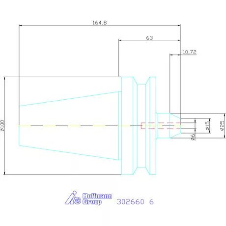 Eroglu Menesztőlapos befogó ADB alak 6 mm