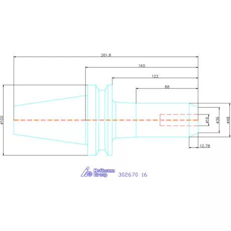 Eroglu Menesztőlapos befogó ADB alak 16 mm