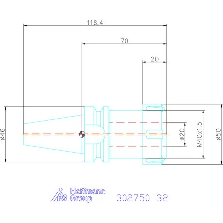 Eroglu ER szorítópatronos befogó AD alak 32