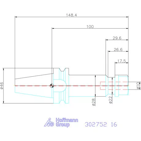 Garant ER szorítópatronos befogó Forma AD 16