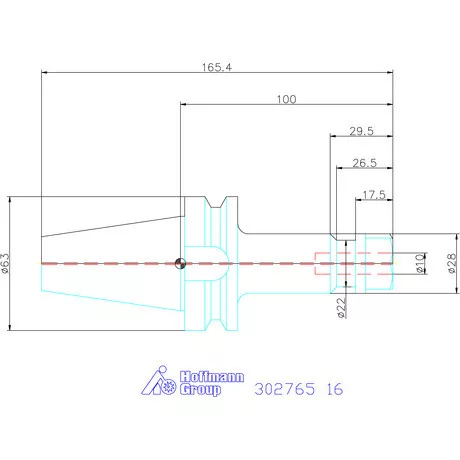 Garant ER szorítópatronos befogó Forma ADB 16