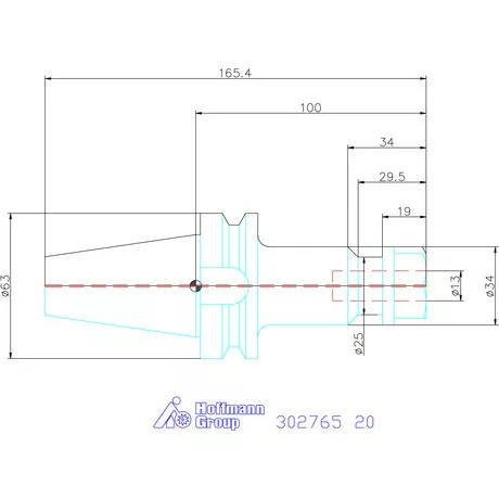 Garant ER szorítópatronos befogó Forma ADB 20