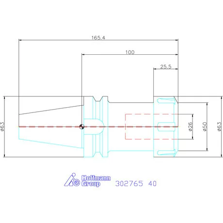 Garant ER szorítópatronos befogó Forma ADB 40