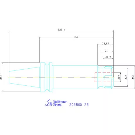 Eroglu ER szorítópatronos befogó ADB alak 32