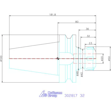 Holex ER szorítópatronos befogó AD alak 32
