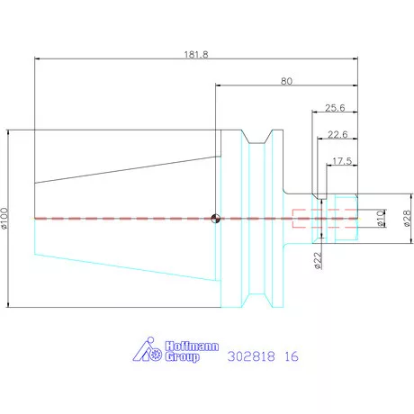 Garant ER szorítópatronos befogó Form ADB 16