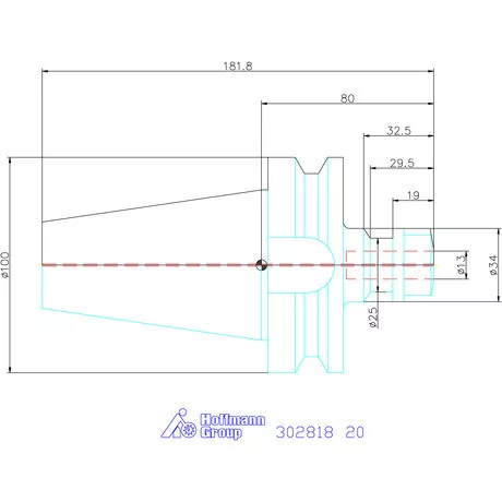 Garant ER szorítópatronos befogó Form ADB 20