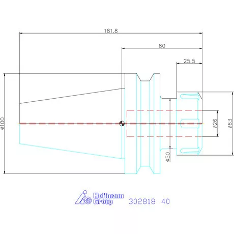 Garant ER szorítópatronos befogó Form ADB 40