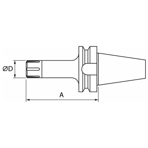 Garant HiRunER precíziós ER szorítópatronos befogó 11M