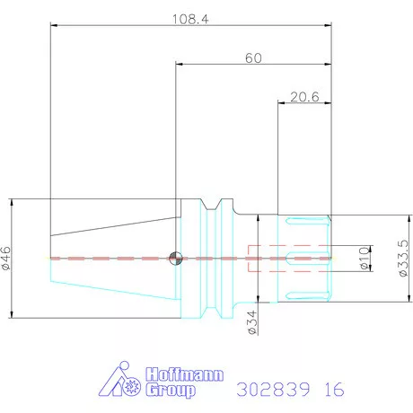 Garant HiRunER precíziós ER szorítópatronos befogó 16