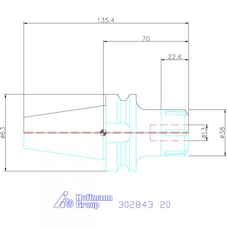 Garant HiRunER precíziós ER szorítópatronos befogó 20