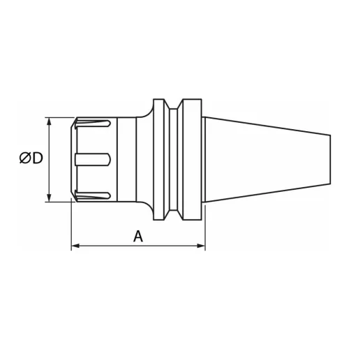 Garant HiRunER precíziós ER szorítópatronos befogó 40