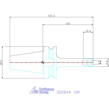 Garant HiRunER precíziós ER szorítópatronos befogó 11M