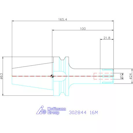 Garant HiRunER precíziós ER szorítópatronos befogó 16M