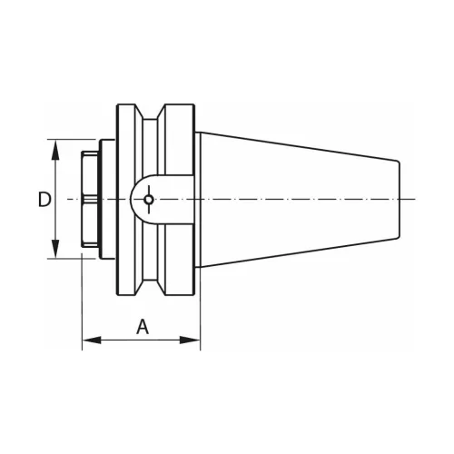 Garant ER szorítópatronos befogó, ultra rövid 25